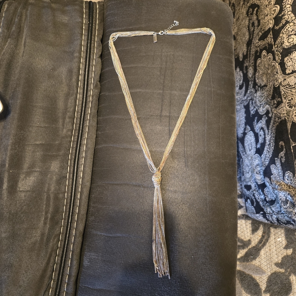 The Limited Multi Strand Tri-tone Necklace